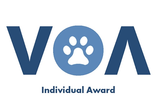 voa blue paw logo