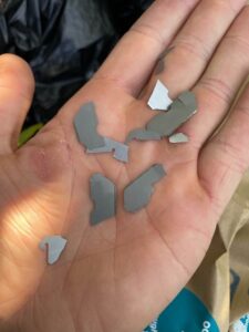 Dog ate razor deals